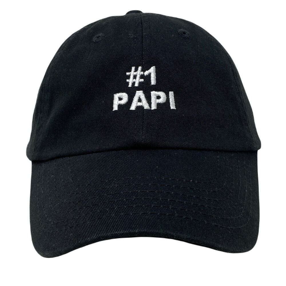 Number One Papi Dad Hat - Picture 3 of 7